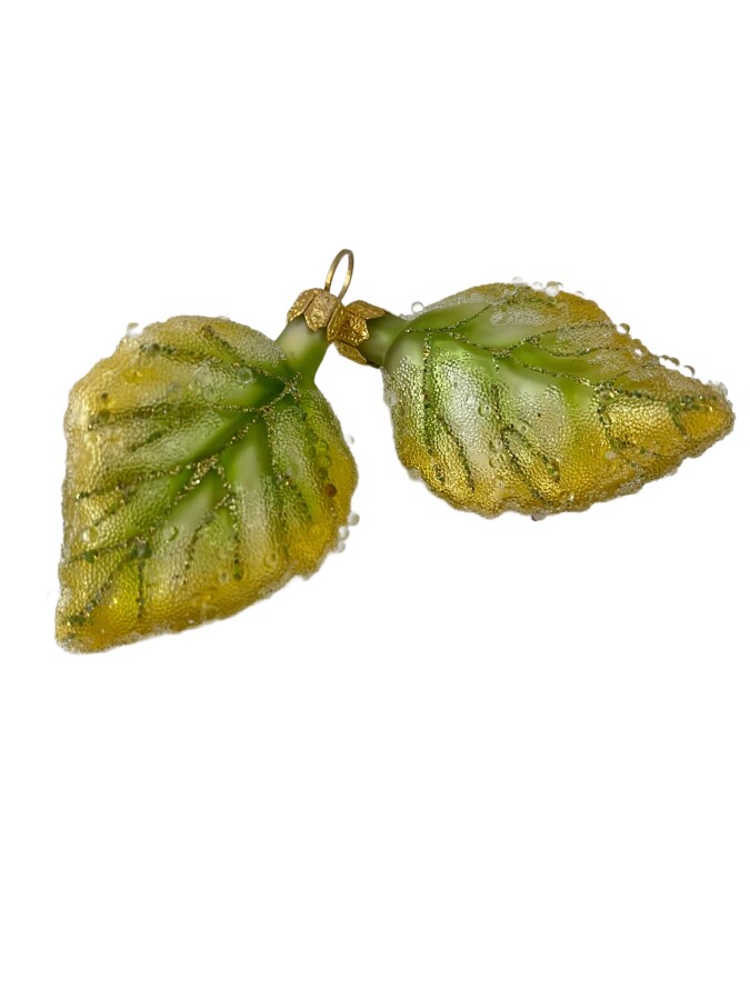 Dekoblatt, Weihnachtskugel, Herbstdeko-2er-Set